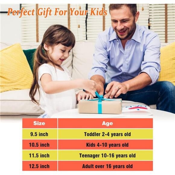 Baseball Glove and Ball Set for Kids Youth Adult, Softball Glove 10.5''' - Picture 7 of 8